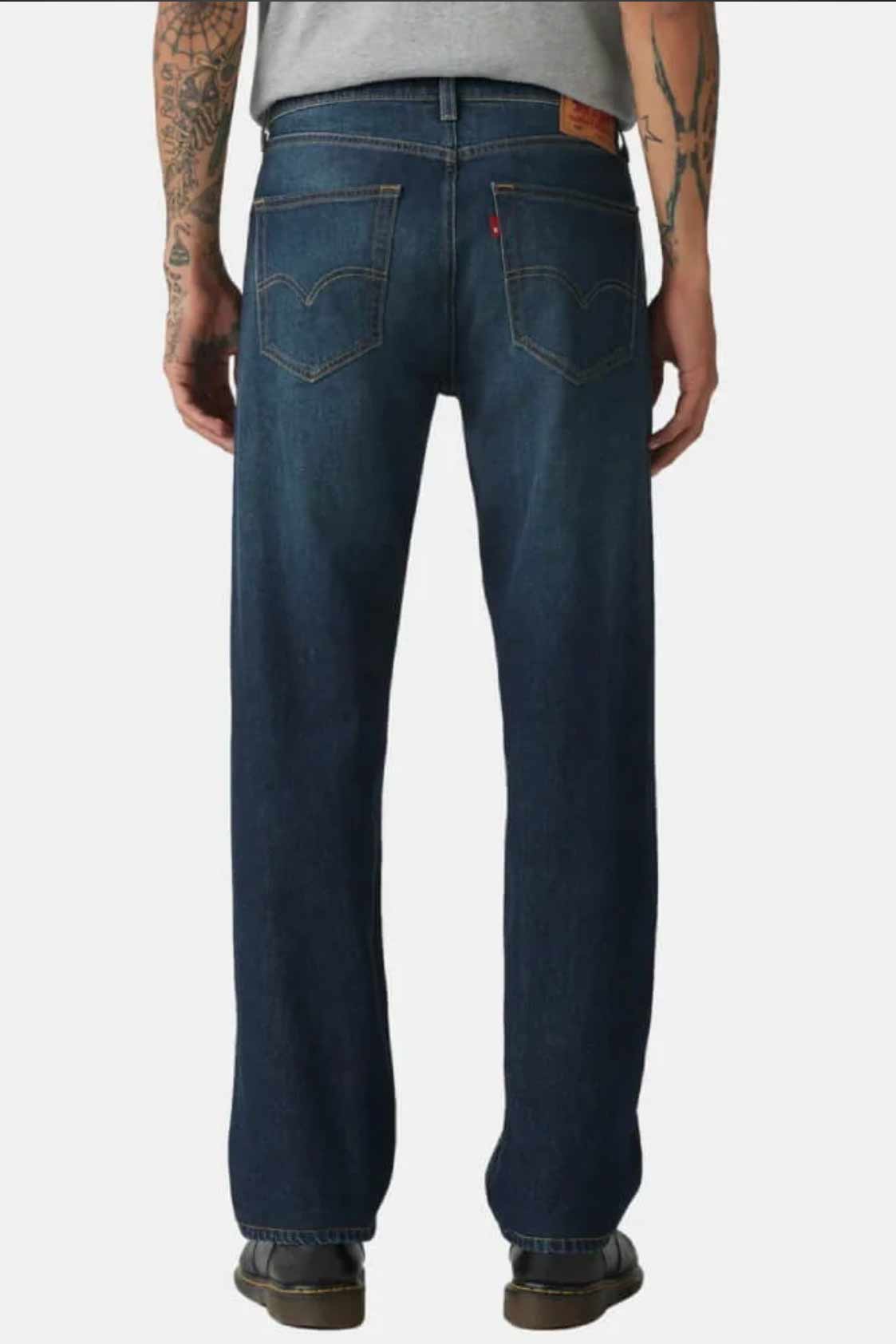 Levi's Mens 505 Regular Jeans Field Work - Green