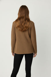 Cardigan Indian Toualia Taupe