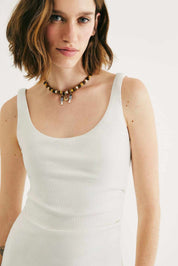 Vestido Hering En Ribana - Off White