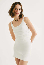 Vestido Hering En Ribana - Off White