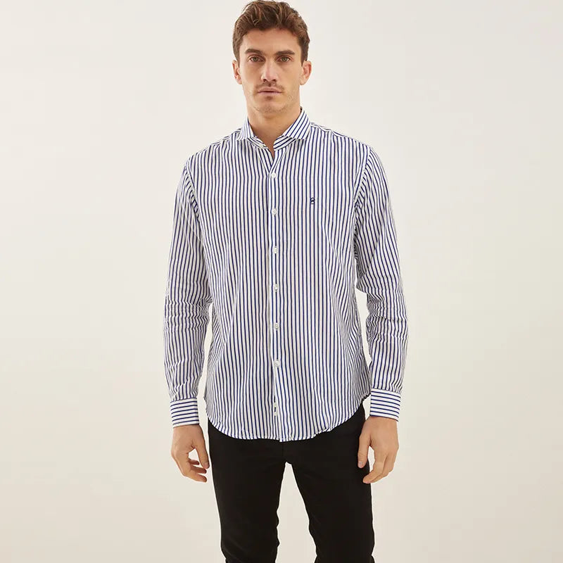 Camisa Airborn – Poplin Royal