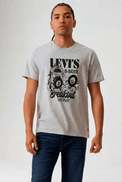 Camiseta Levi's ® Graphic Crew Tee Vinyl Brakeou