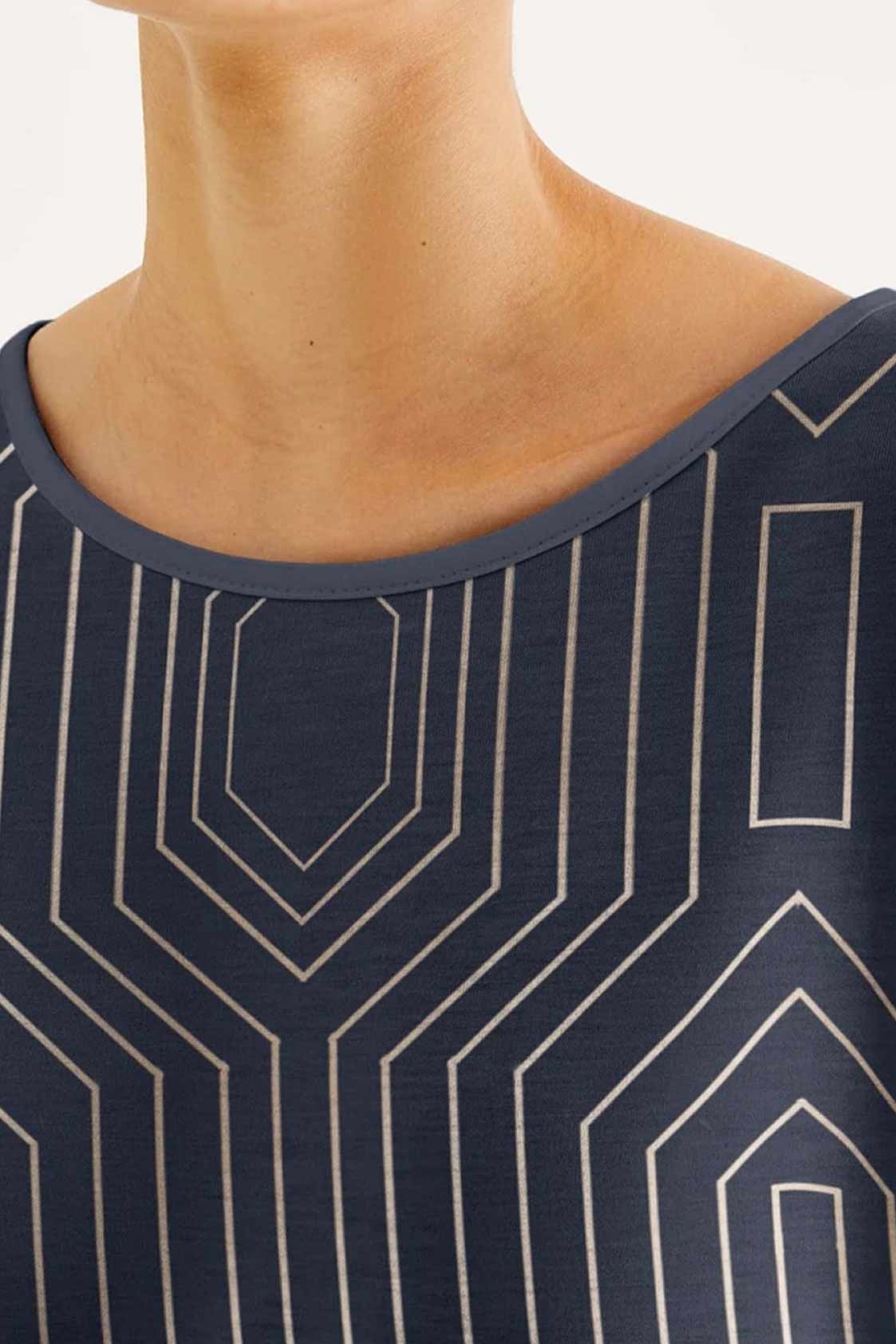 Blusa Hering - Estampado Azul