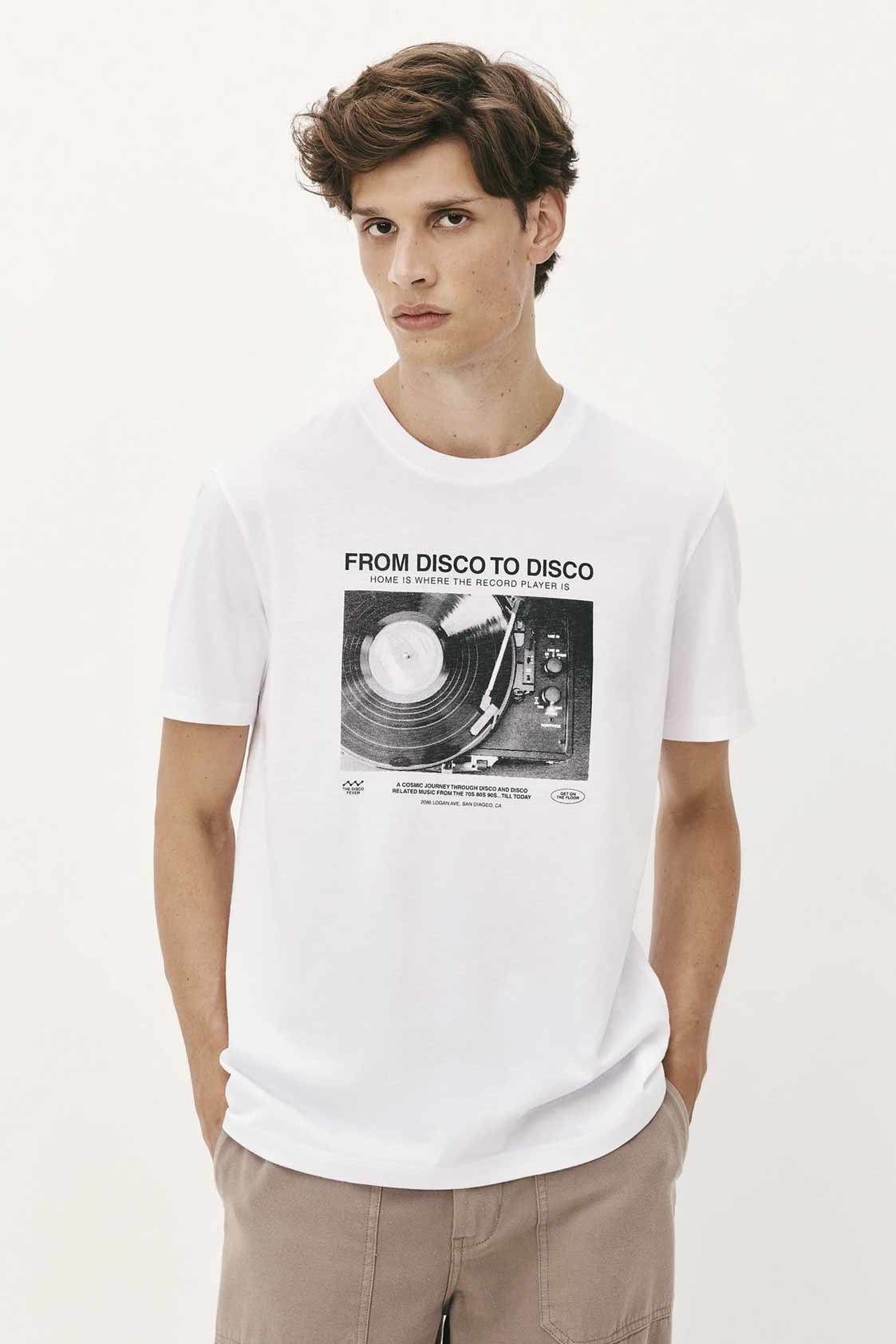 Camiseta Hering Masculina Disco