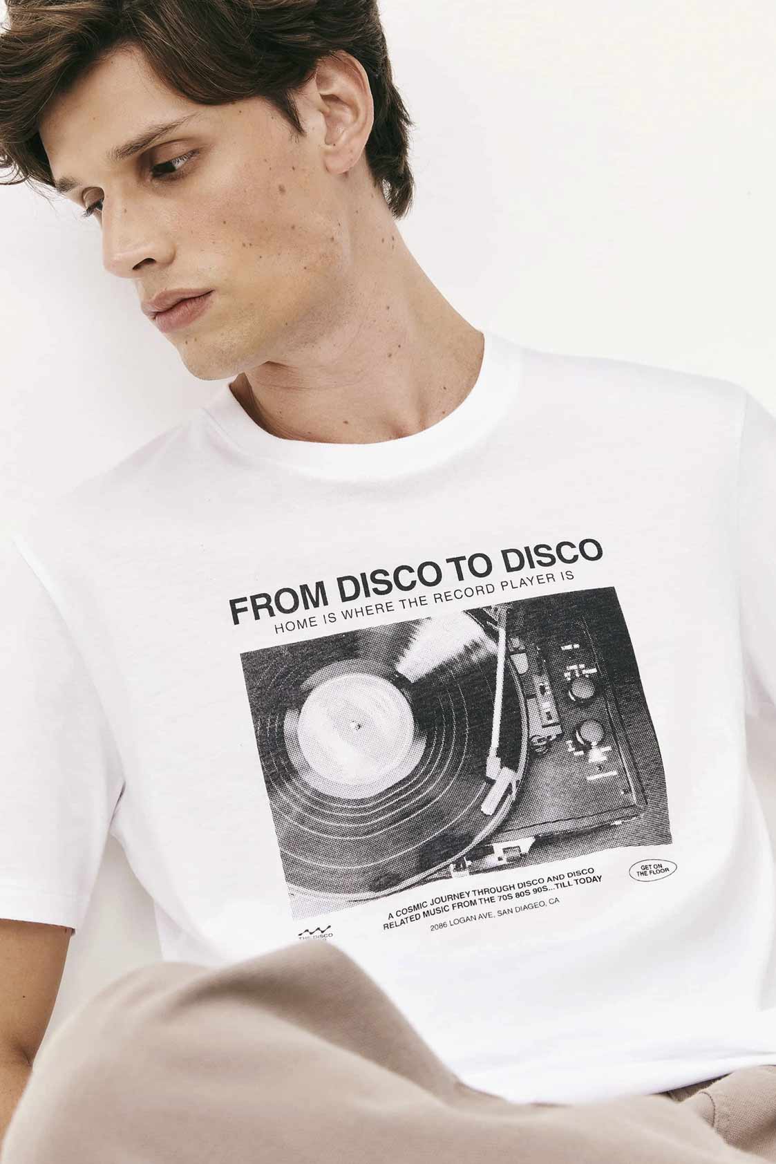 Camiseta Hering Masculina Disco