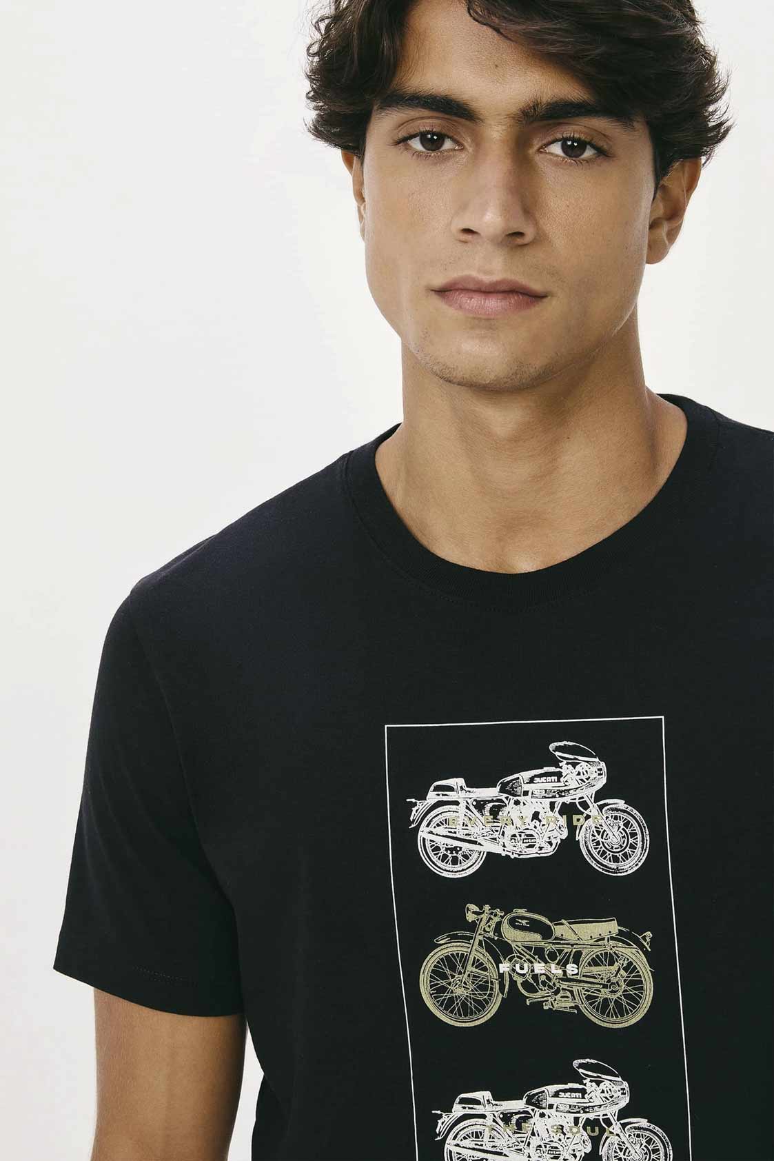 Camiseta Hering Masculina Con Estampa Moto