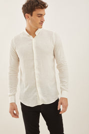 Camisa Lino Mao Marbella