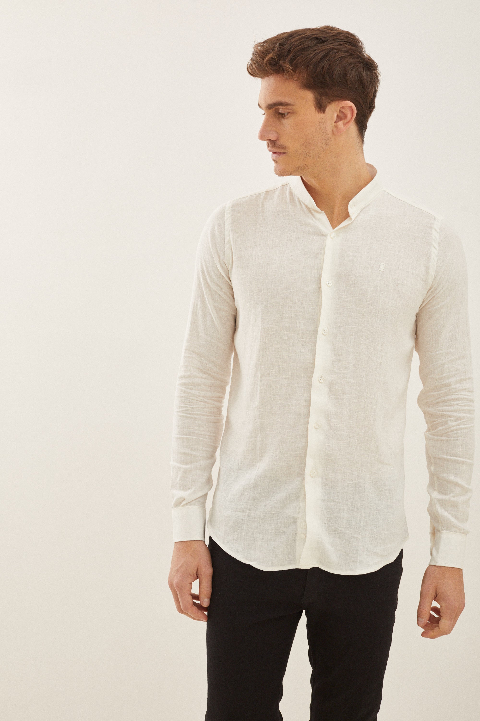 Camisa Lino Mao Marbella