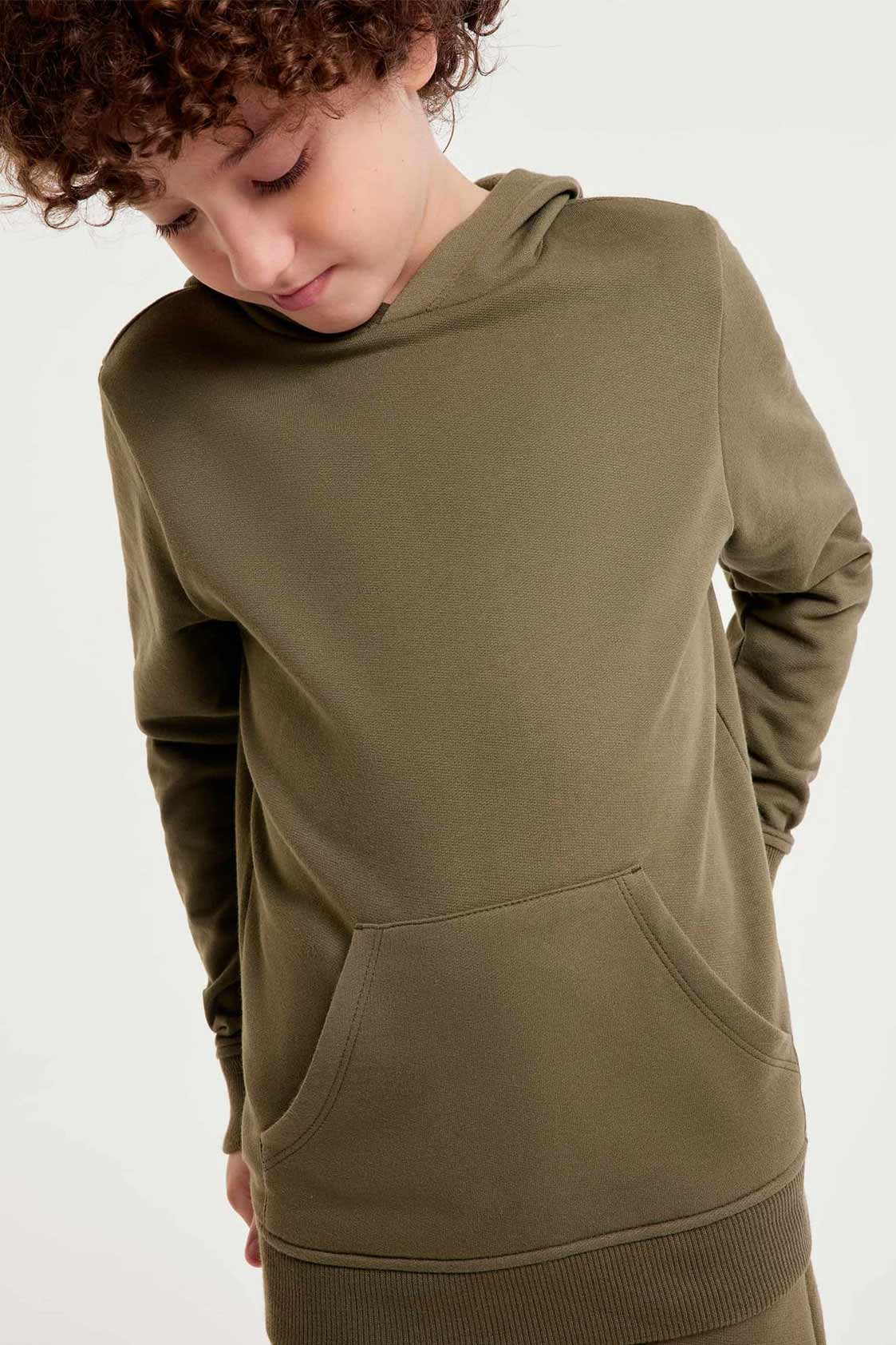 Buzo Hering Con Capucha - Verde