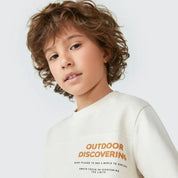 Camiseta Infantil Hering – Beige Con Estampa