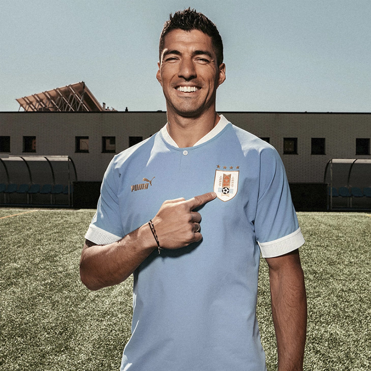 Camiseta Uruguay Home Shirt Puma - Adulto