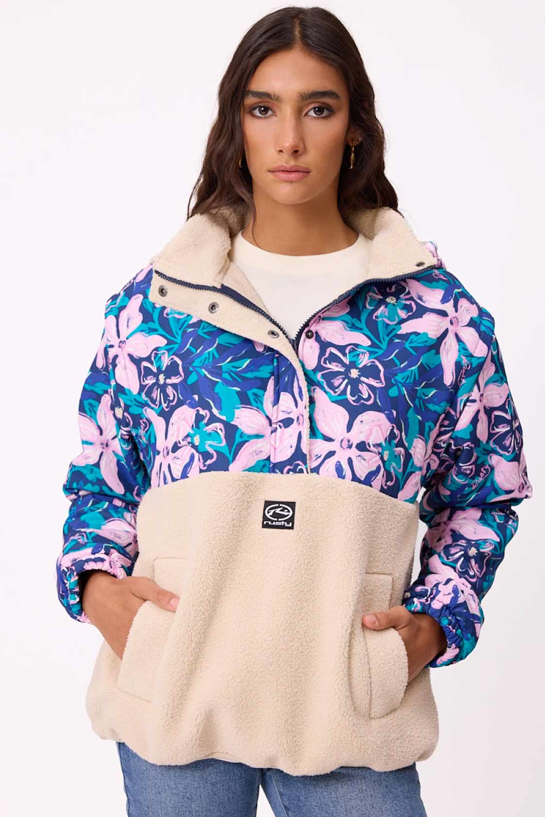 Campera Rusty M/C AvelinW26 (Sherpa) - Crudo