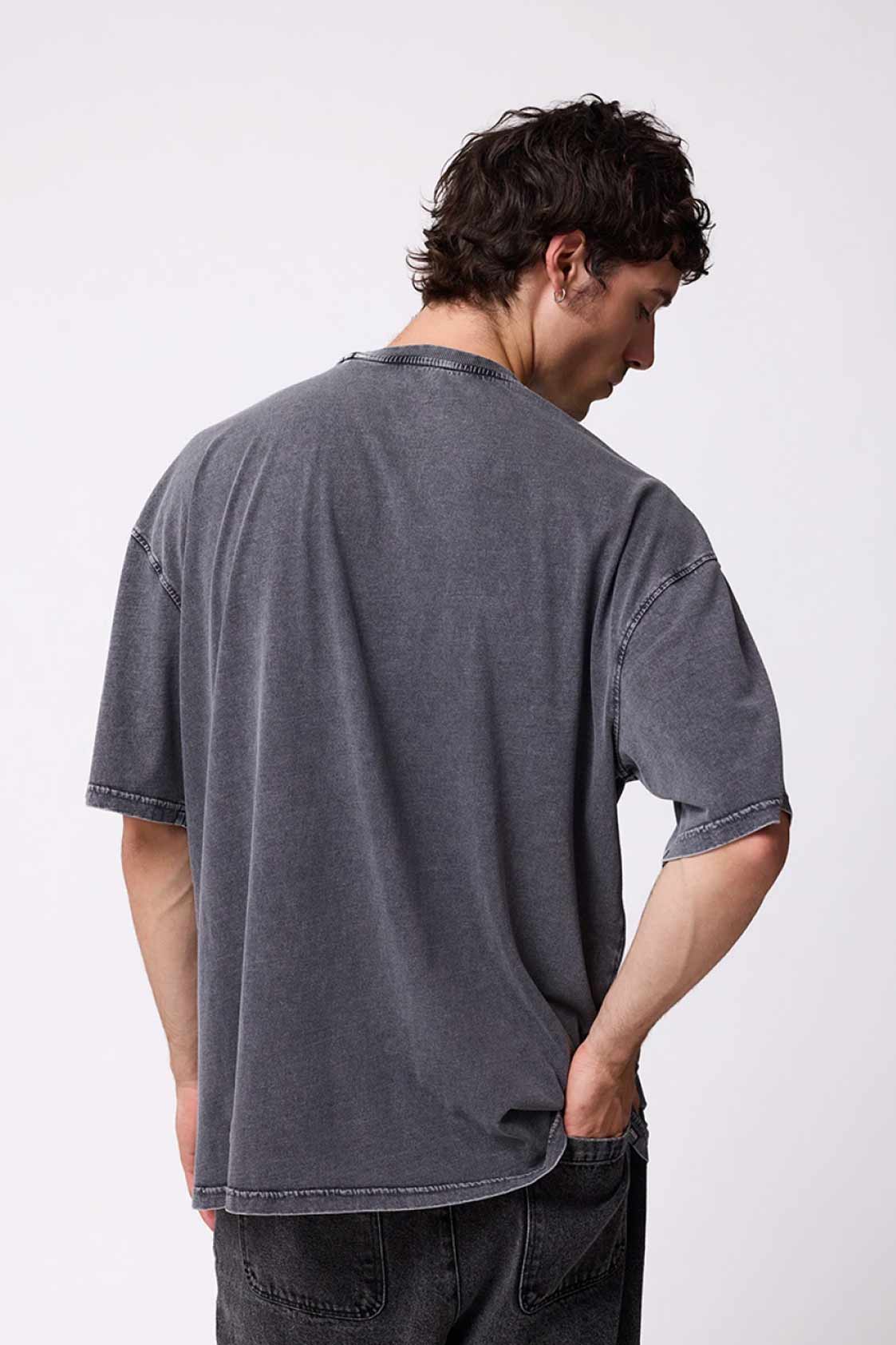 Remera Dayom Dixie - Gris Oscuro