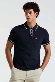 Remera Piqué Penguin Dark Sapphire