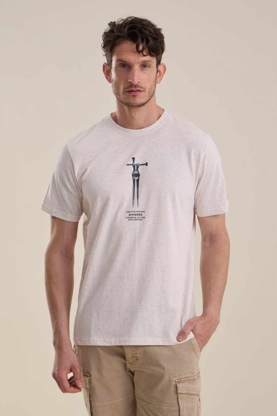 Remera Benson & Thomas Dividers (Nube Mel)