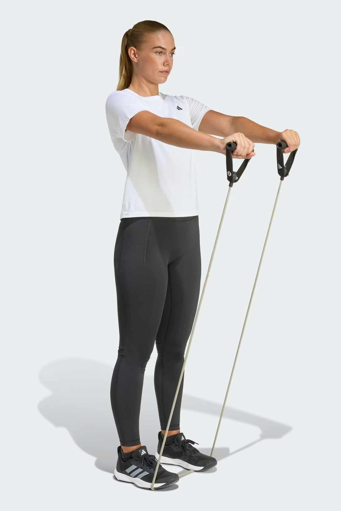 Remera Adidas Workout Essentials - Blanca