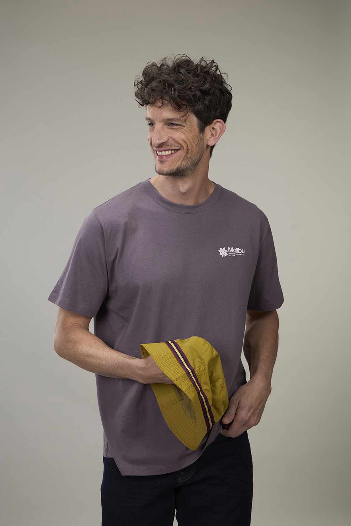 Remera Benson & Thomas Malibú (Berenjena)