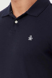 Remera Penguin interlock - Azul