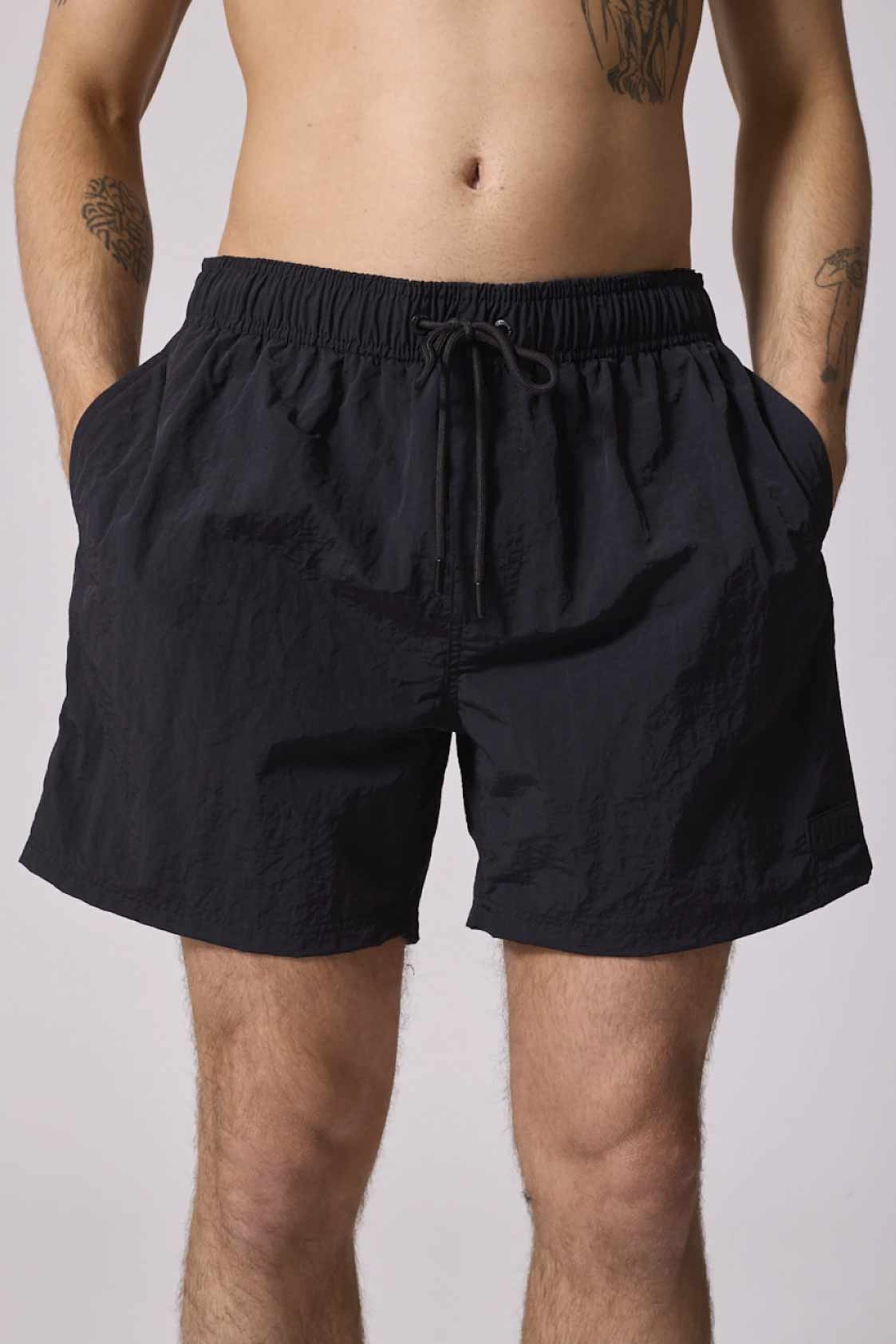Short De Baño Dixie Rolce - Negro