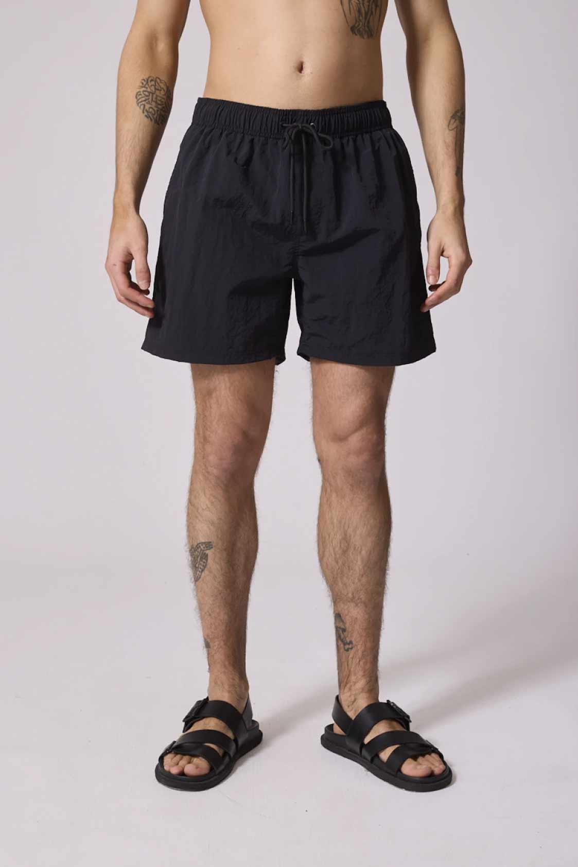 Short De Baño Dixie Rolce - Negro