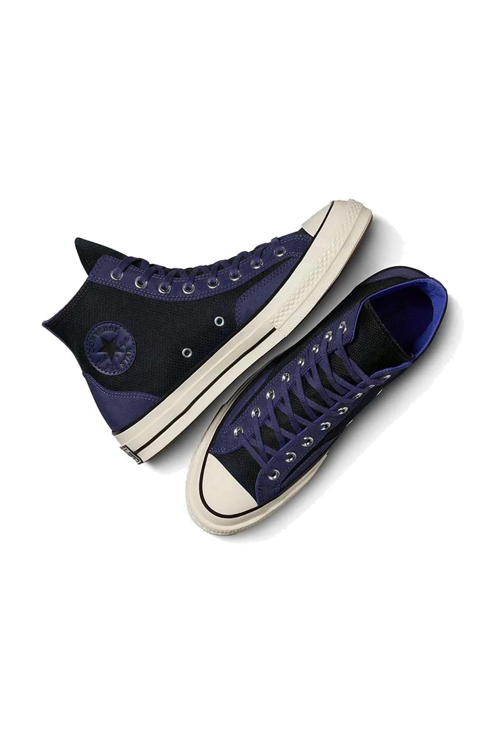 Converse Chuck 70 Hi - Cordura Negro/Violeta