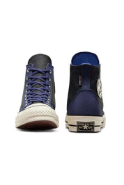 Converse Chuck 70 Hi - Cordura Negro/Violeta