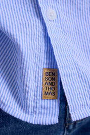 Camisa Benson & Thomas Amazon 9.0 - Azul/Blanco
