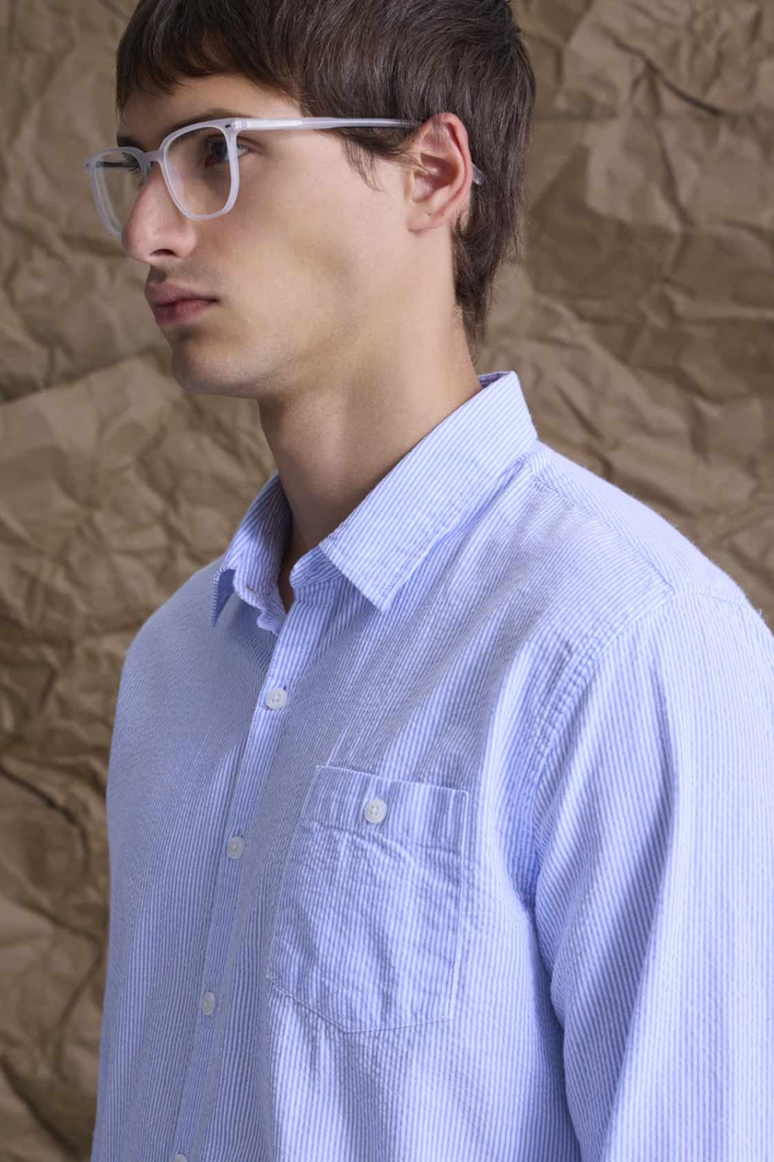 Camisa Benson & Thomas Amazon 9.0 - Azul/Blanco