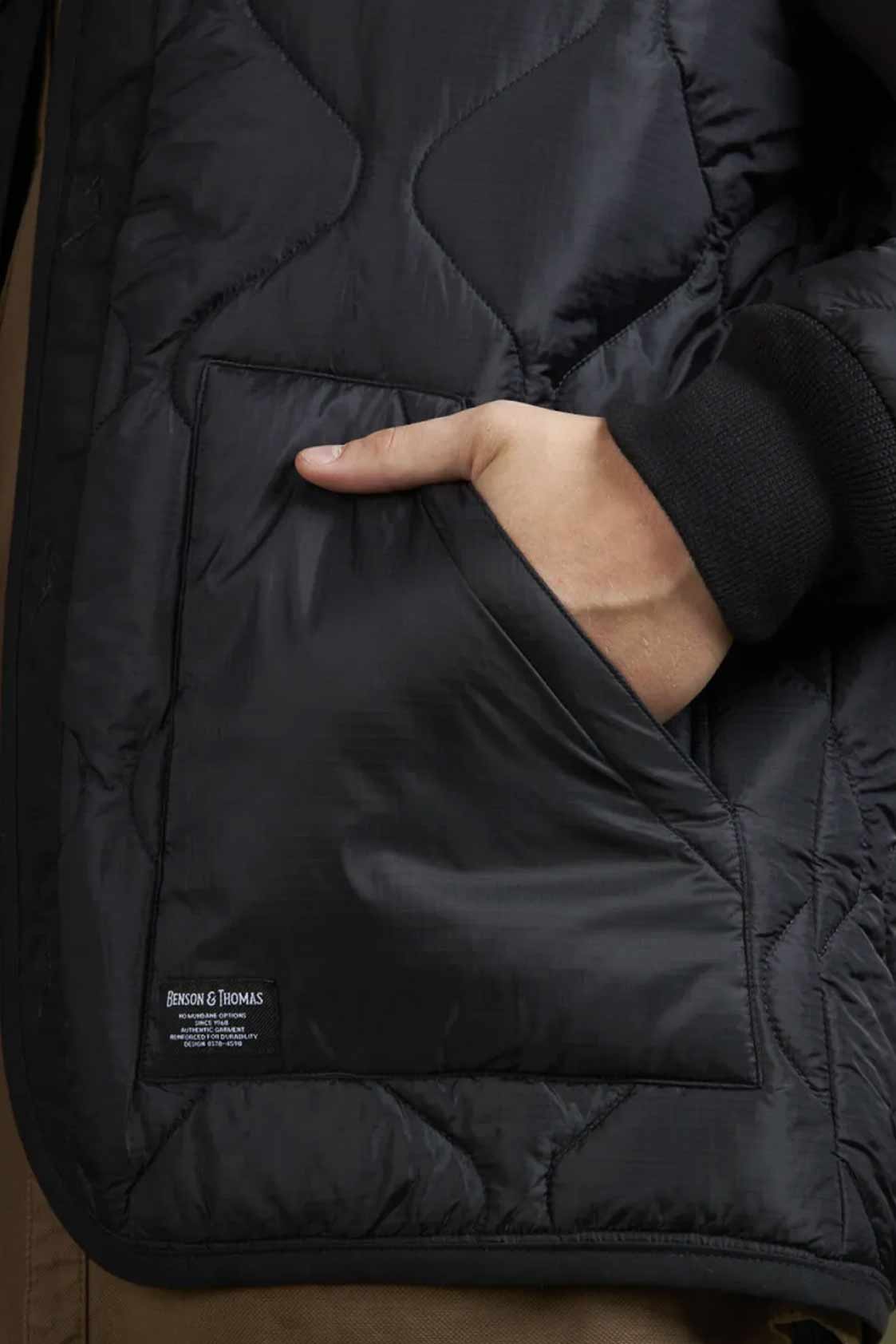 Campera Benson & Thomas – Antalya (Negro)