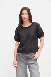 Blusa Uniform Ingrid - Negro
