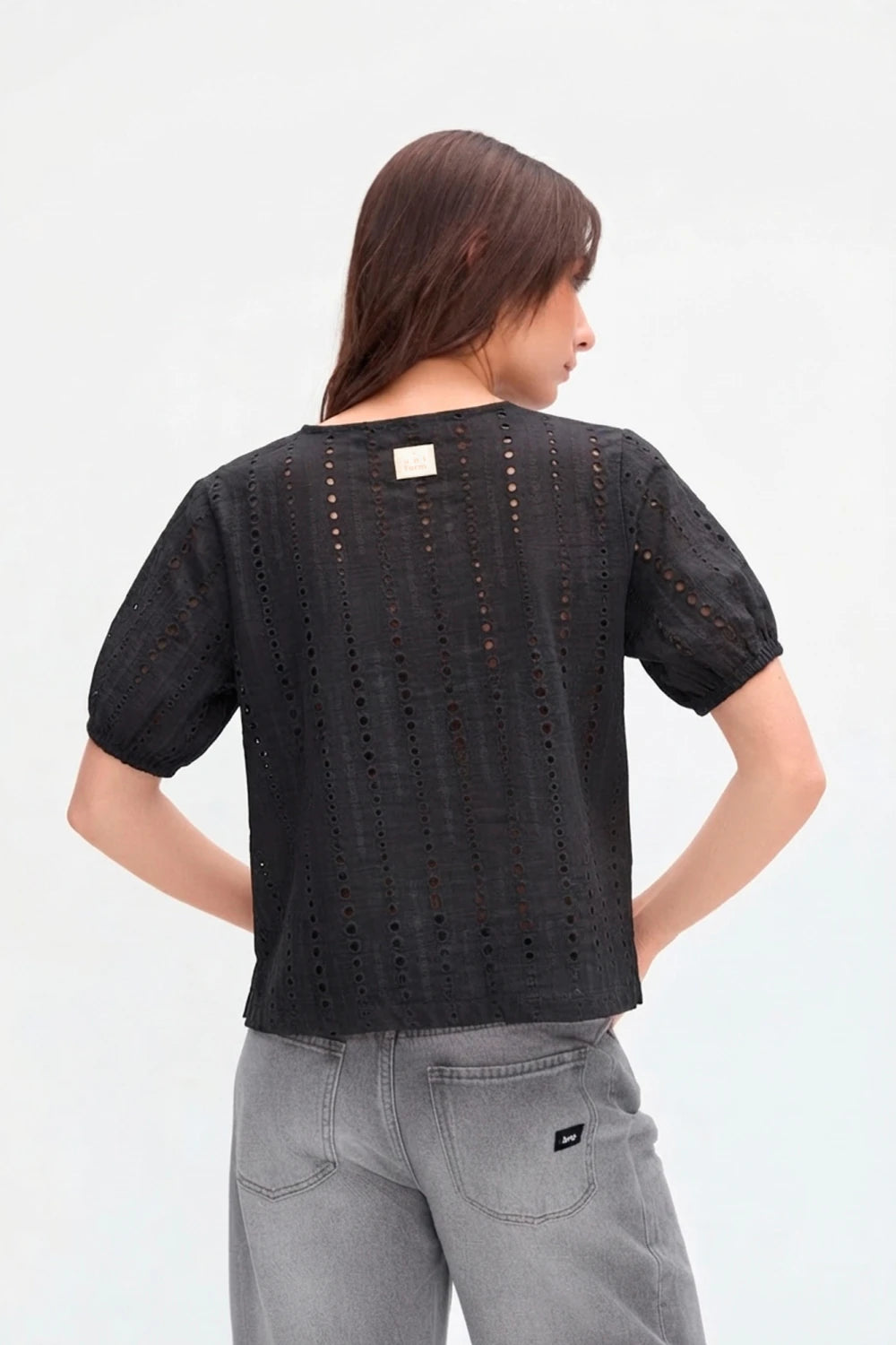 Blusa Uniform Ingrid - Negro