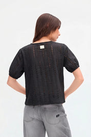Blusa Uniform Ingrid - Negro