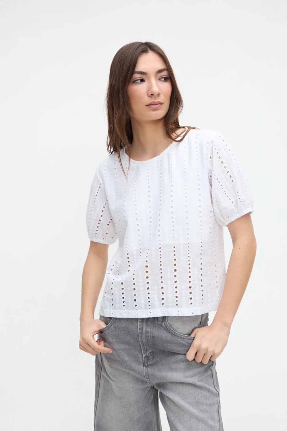 Blusa Uniform Ingrid - Off white