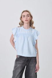 Blusa Tursi - Celeste