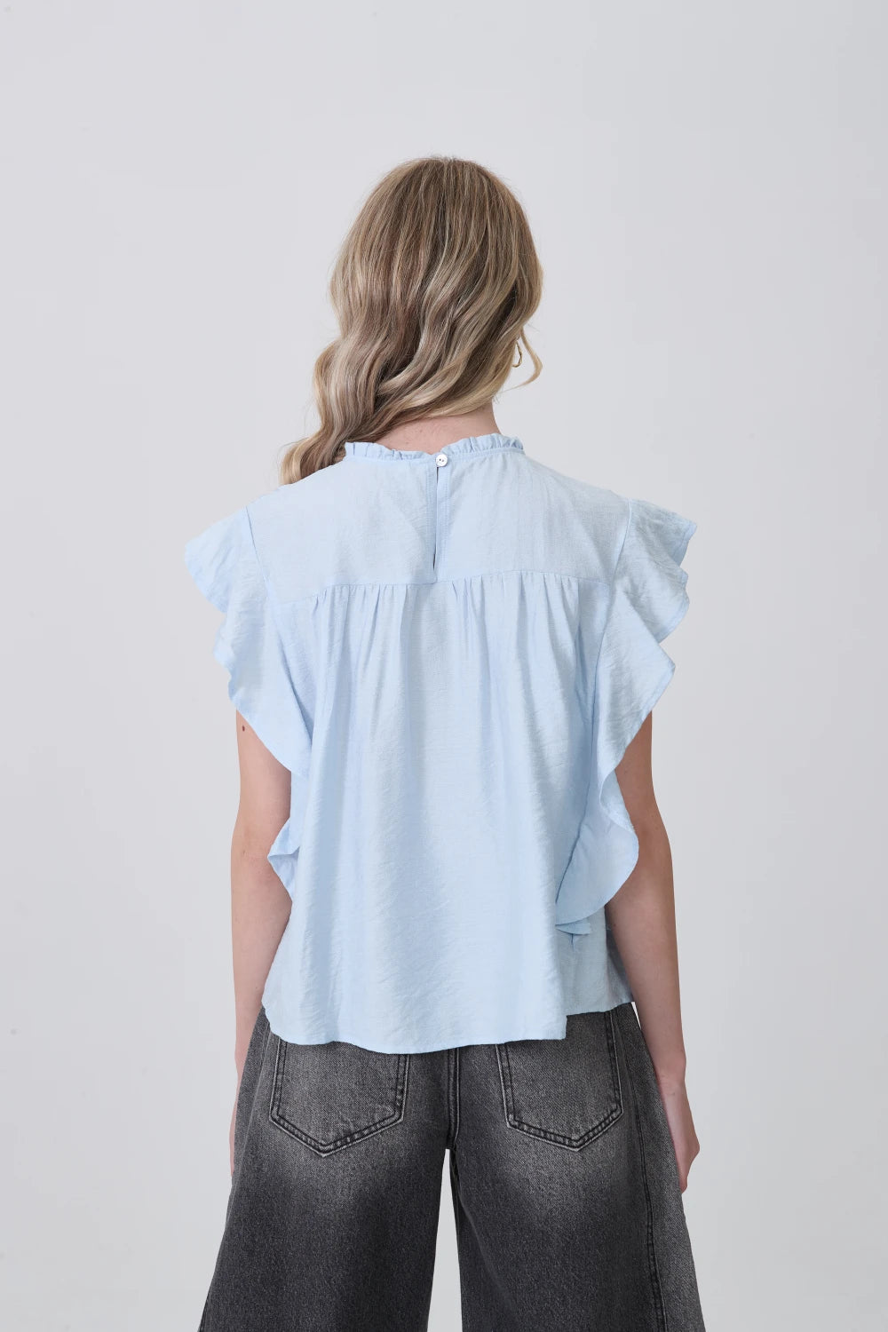 Blusa Tursi - Celeste