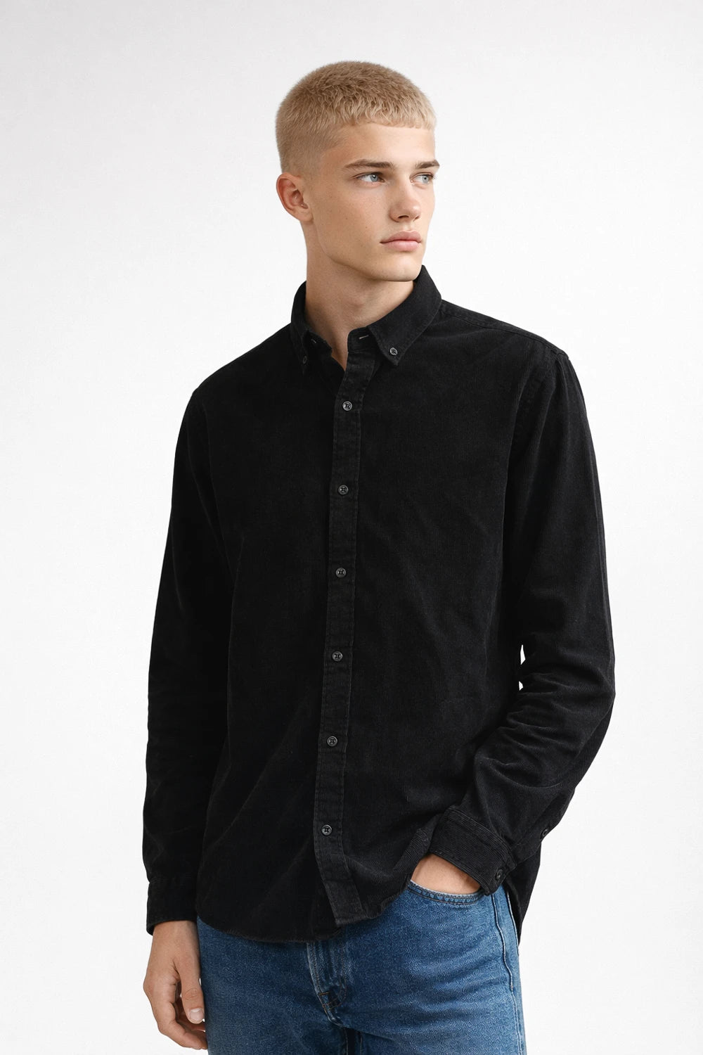 Camisa Sutra - Negro