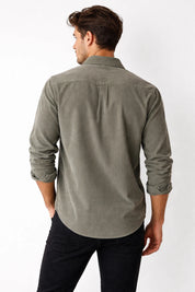Camisa Sutra - Verde Seco