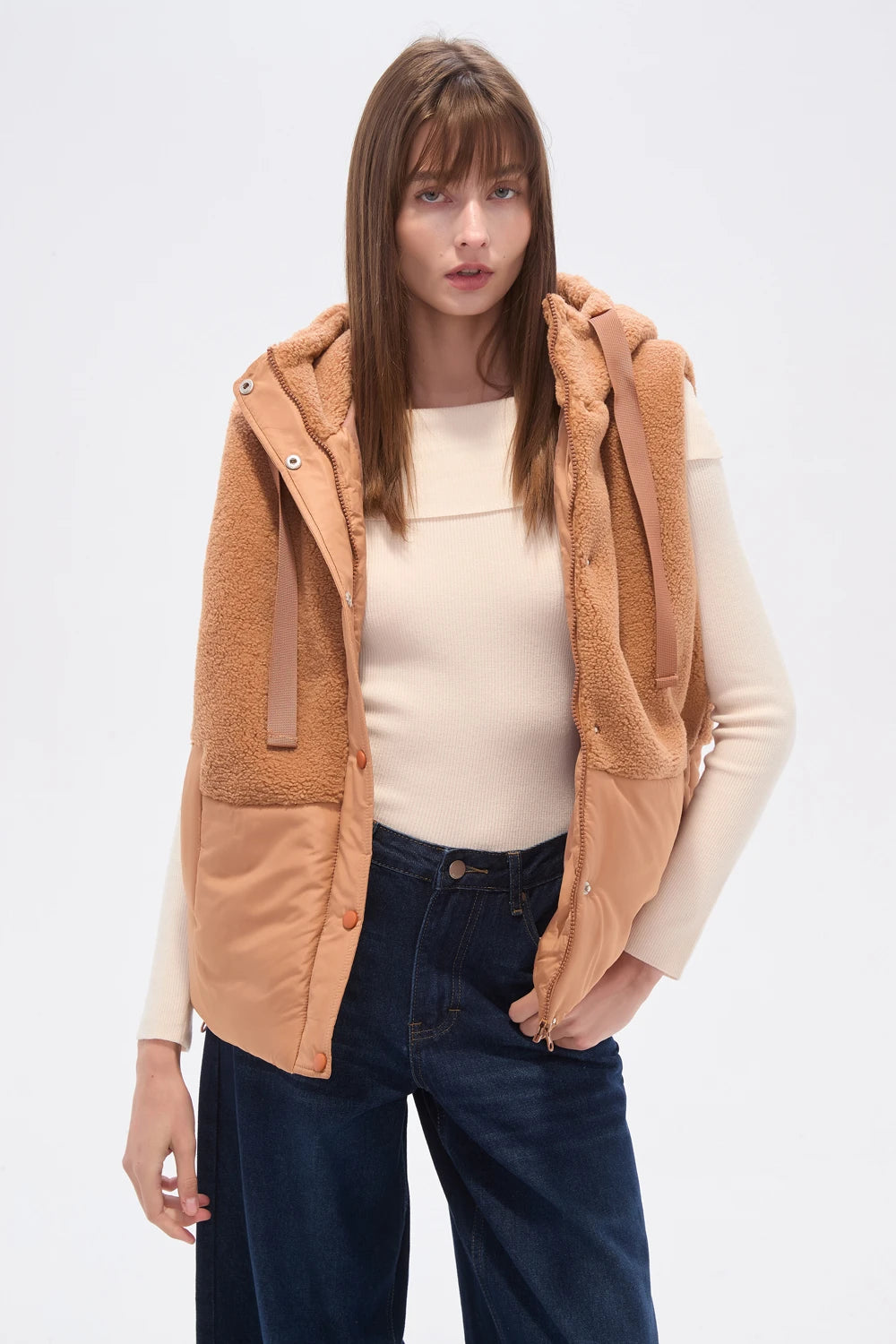 Chaleco Cindis - Caramelo