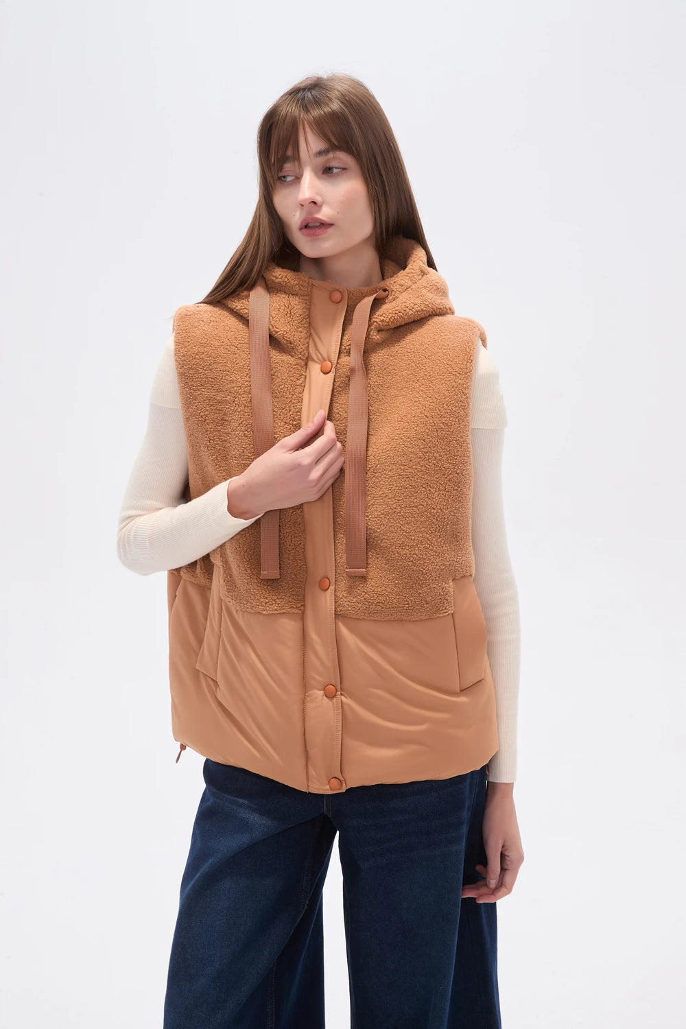 Chaleco Cindis - Caramelo