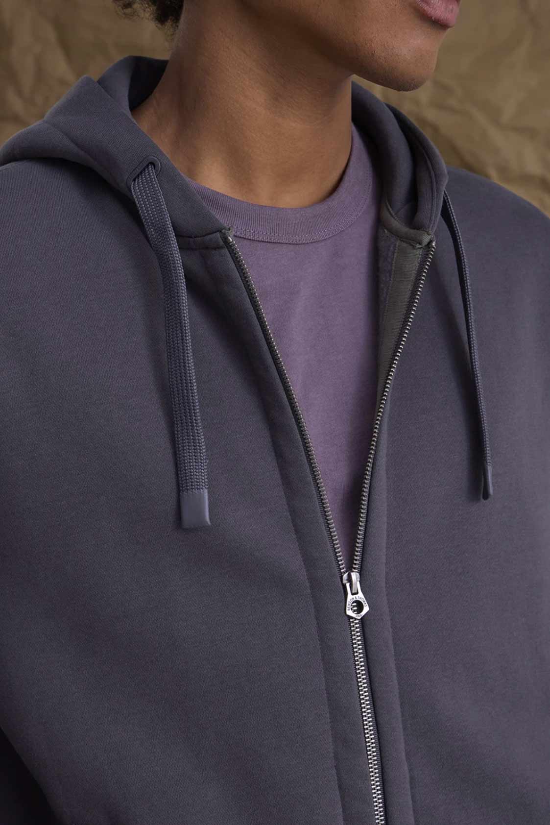 Fleece Benson & Thomas Chesta-Charcoal