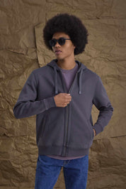 Fleece Benson & Thomas Chesta-Charcoal