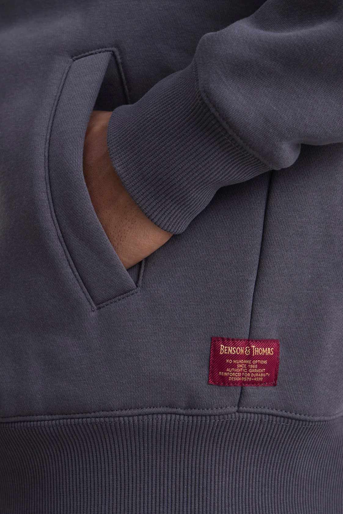 Fleece Benson & Thomas Chesta-Charcoal