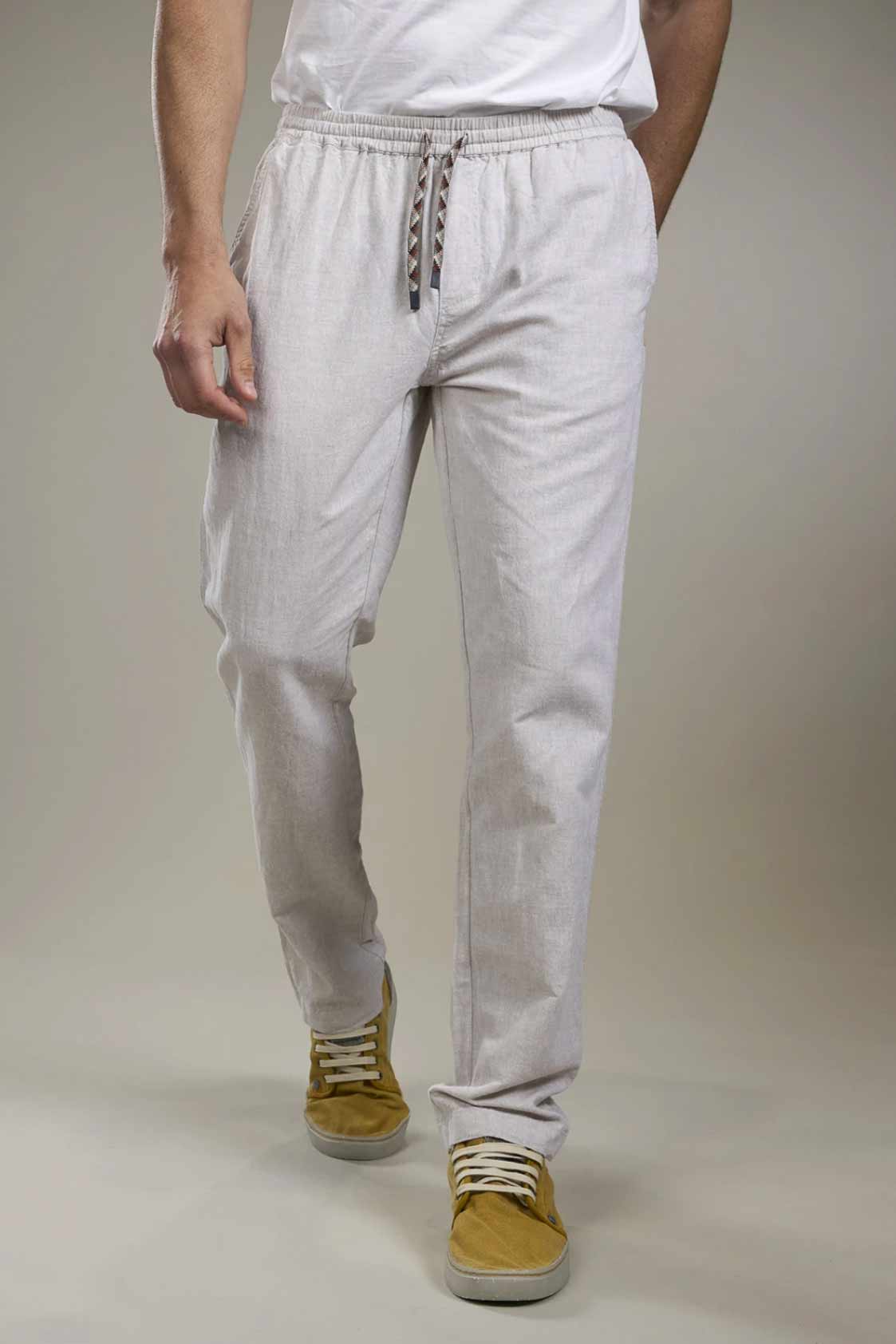 Pantalón de Lino Benson & Thomas Crux 3.0(Beige)