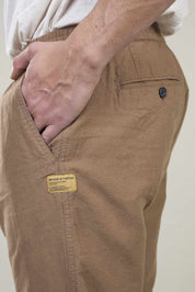 Pantalón de Lino Benson & Thomas Crux 3.0(Marrón)