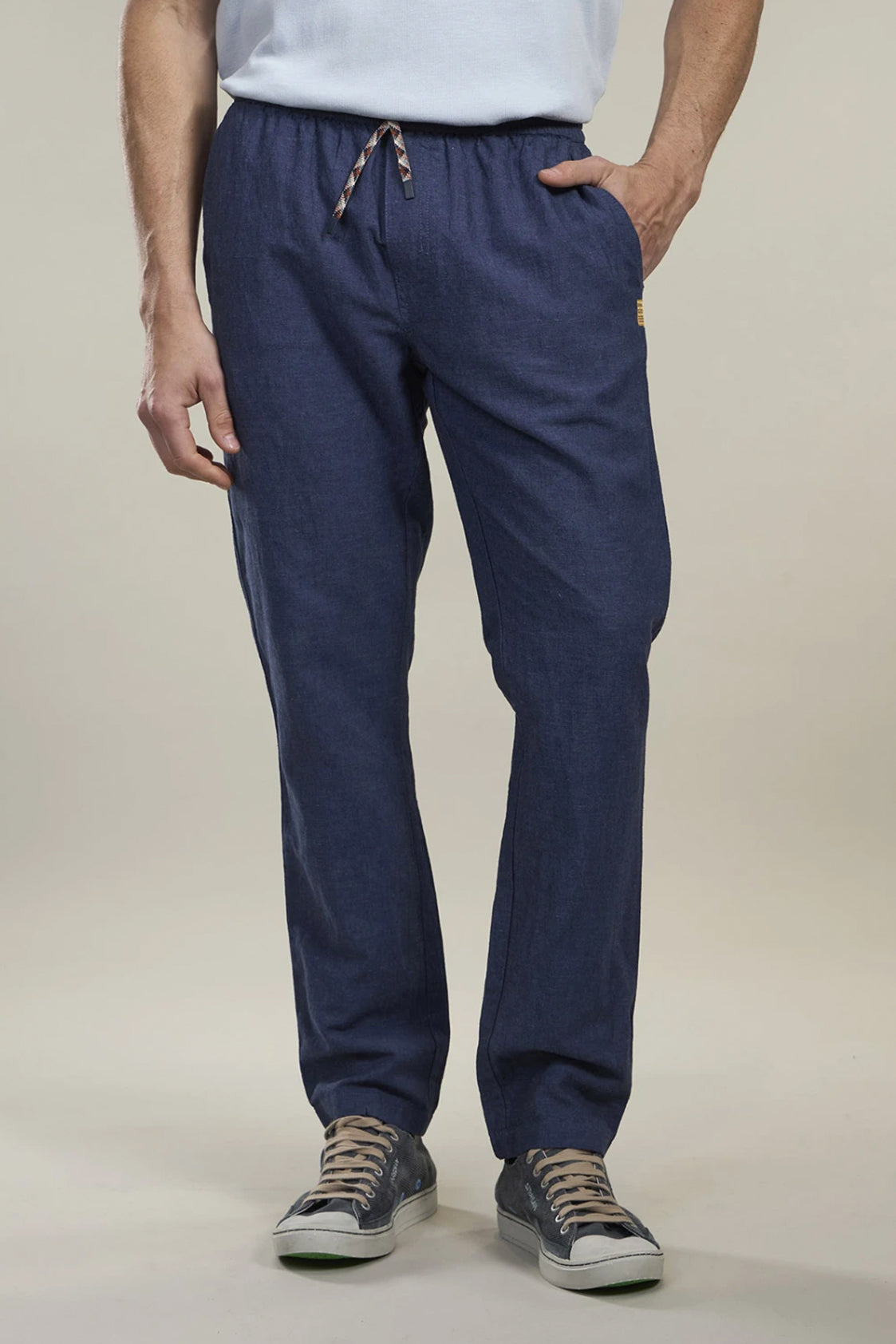 Pantalón de Lino Benson & Thomas Crux 3.0(Piedra)