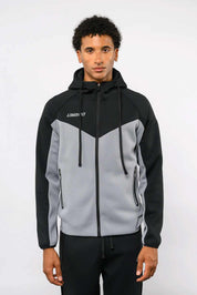 Campera Downtown Umbro Hombre - Gris/Negro