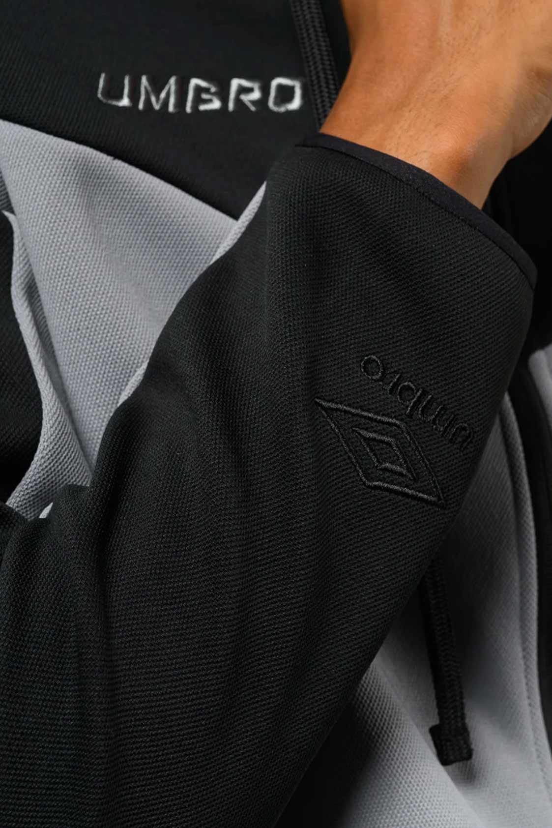 Campera Downtown Umbro Hombre - Gris/Negro