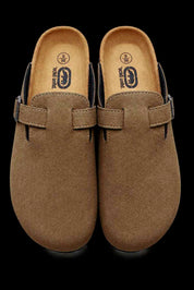 Zueco De Corcho Ecko - Dark Beige