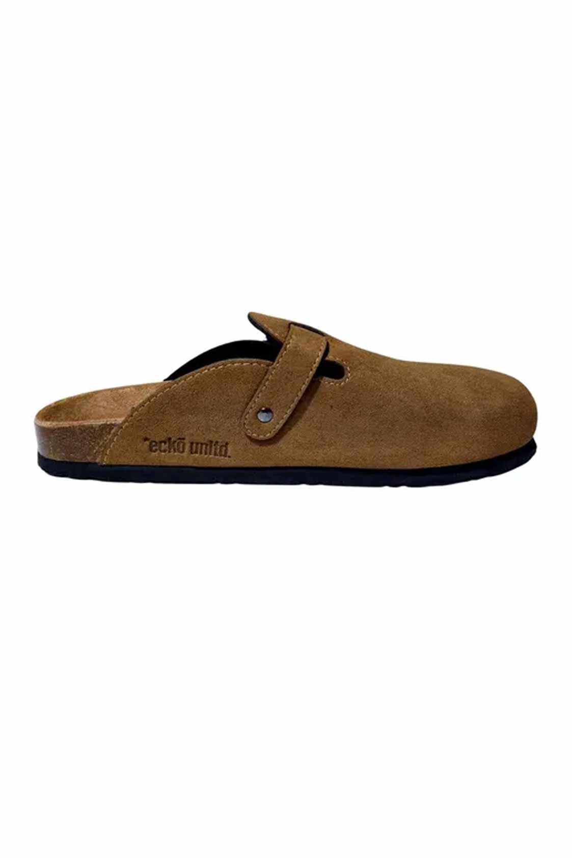 Zueco De Corcho Ecko - Dark Beige