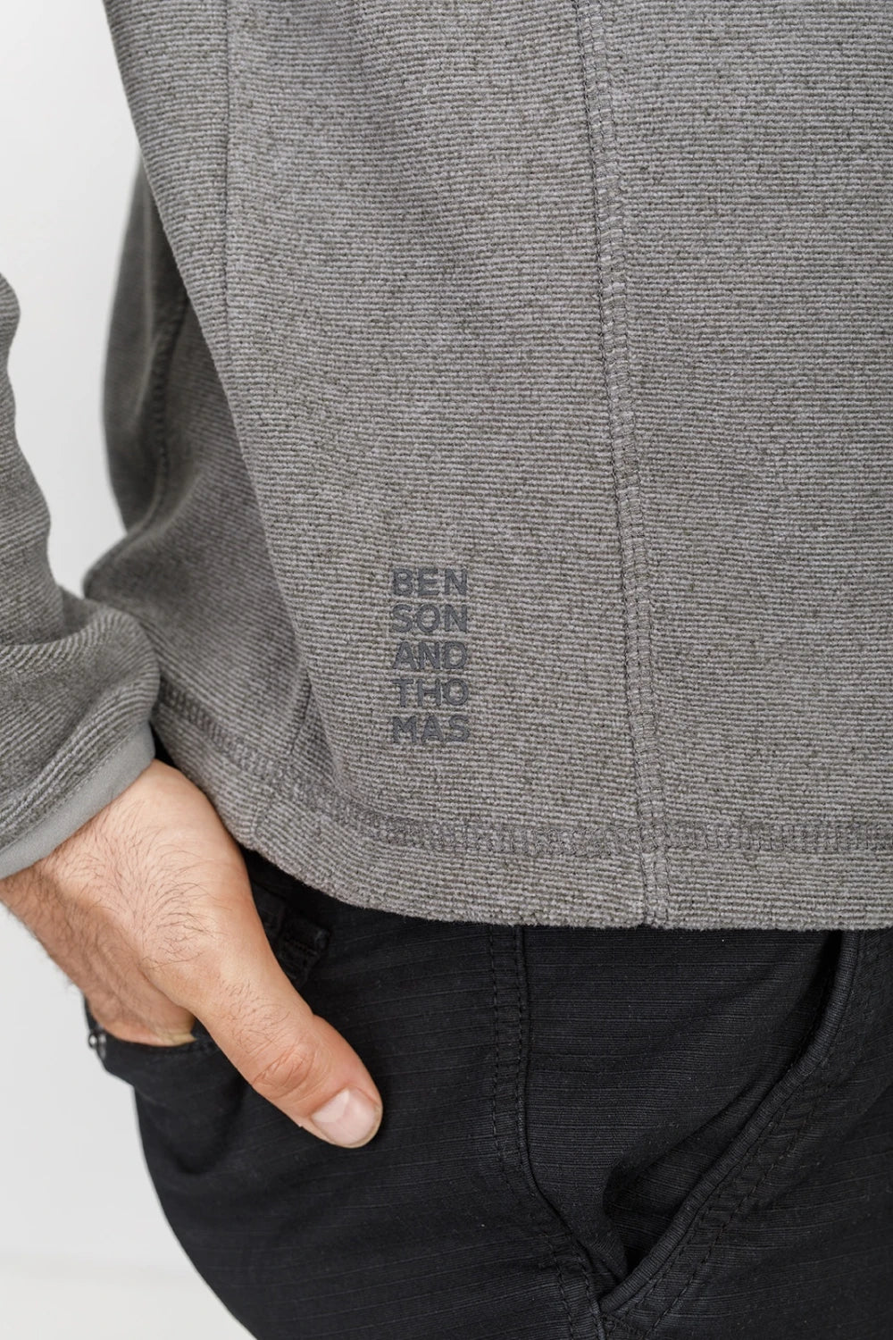 Fleece Benson & Thomas Australis Gris